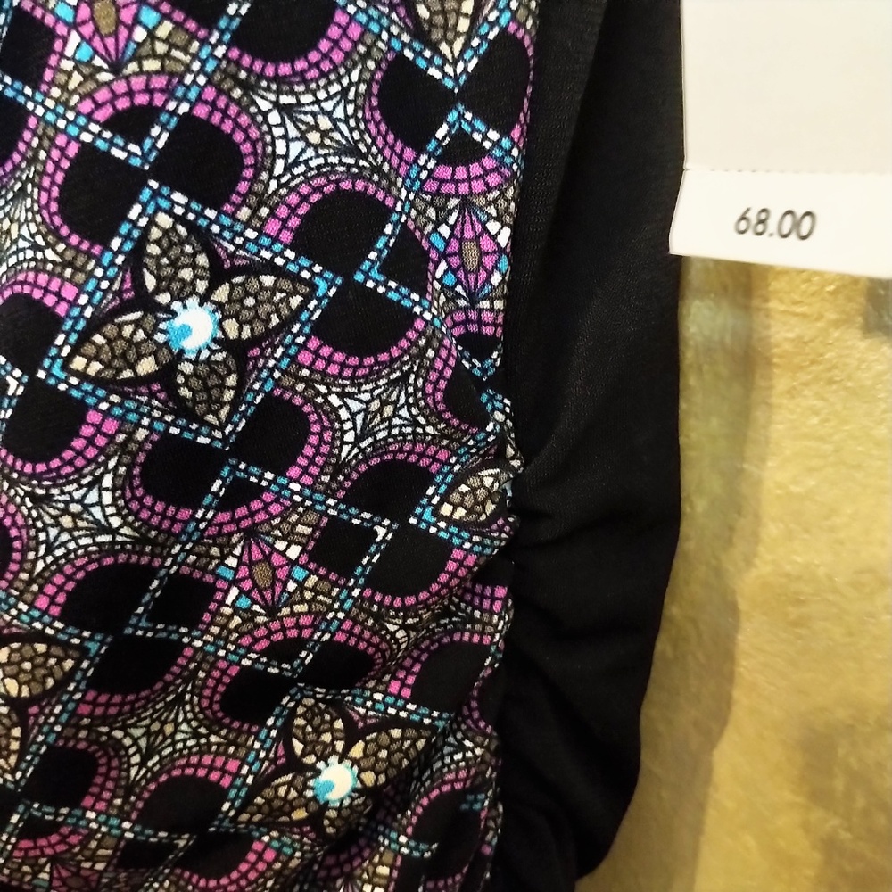 Van Heusen Draped Front Top NWT M - Picture 3 of 6